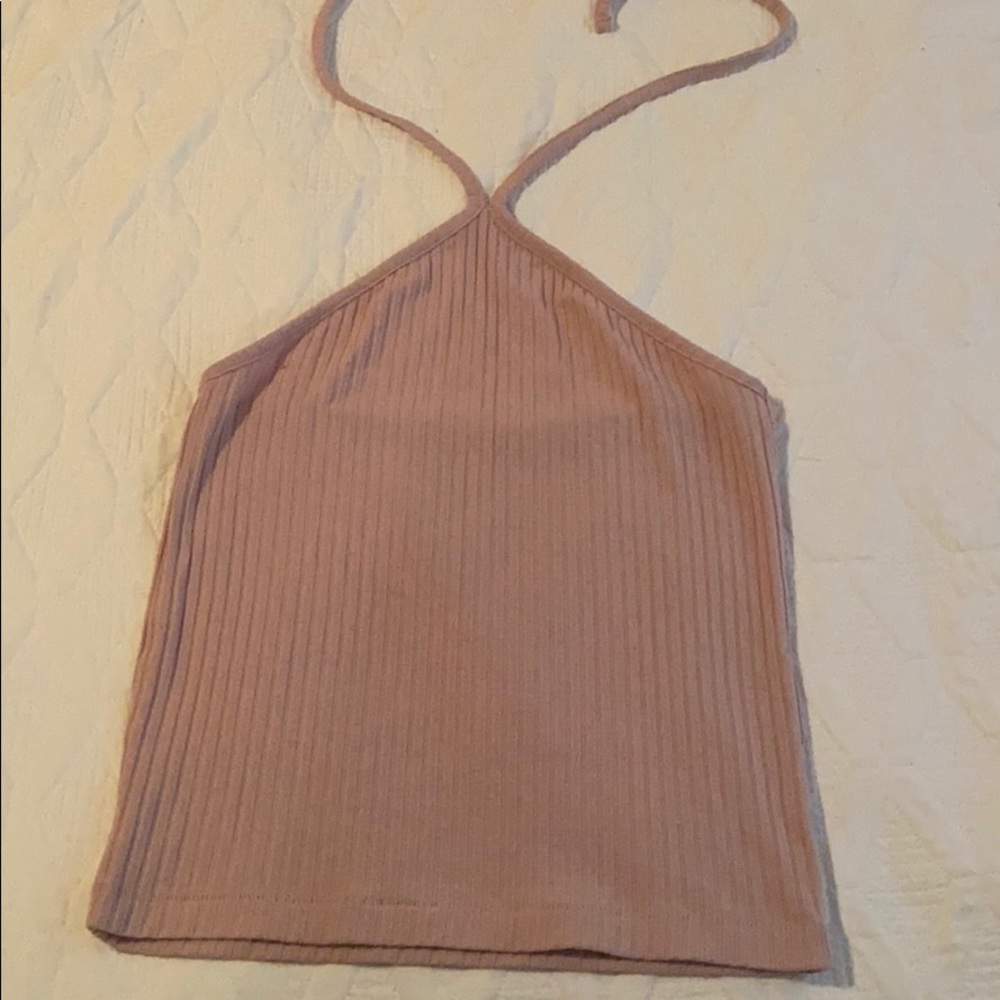 Cropped halter